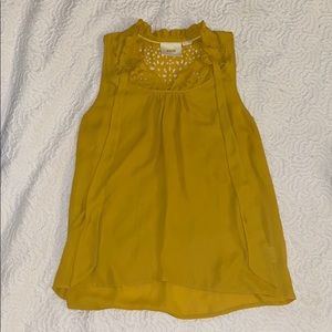 Maeve mustard colored blouse. In great condition!